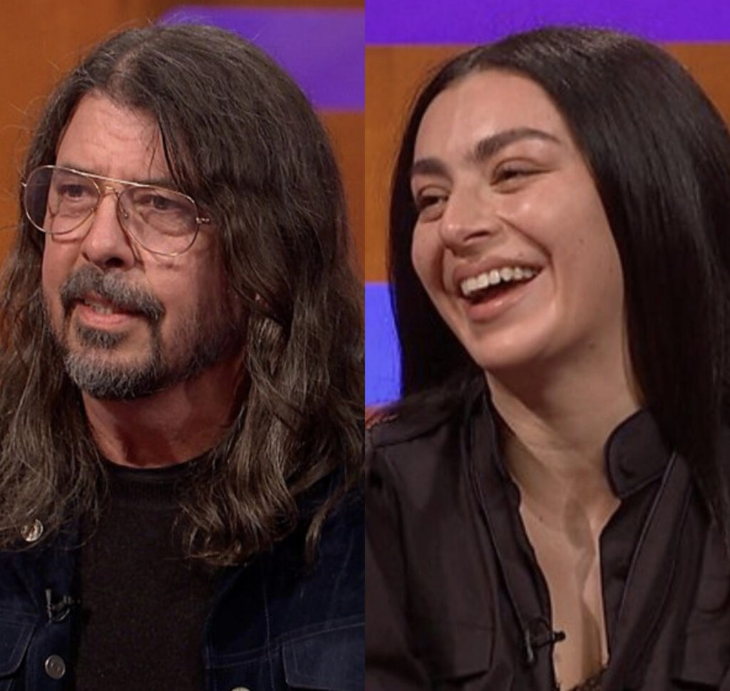 Charli XCX Meets Dave Grohl, Reviews His “Apple” Dance